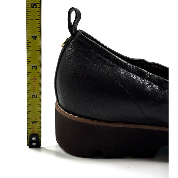 Vionic Cynthia II Brown Leather Penny Loafer Lug Sole Womens Size 8 New - Picture 7 of 10